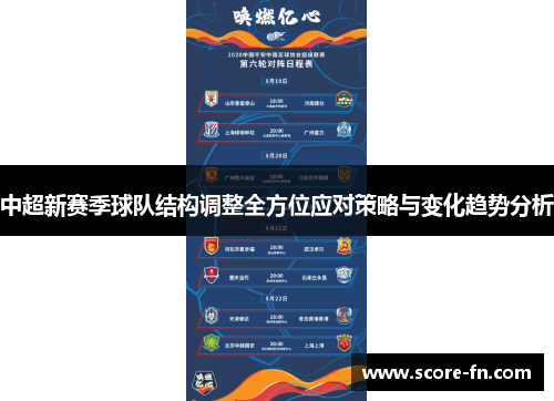 中超新赛季球队结构调整全方位应对策略与变化趋势分析