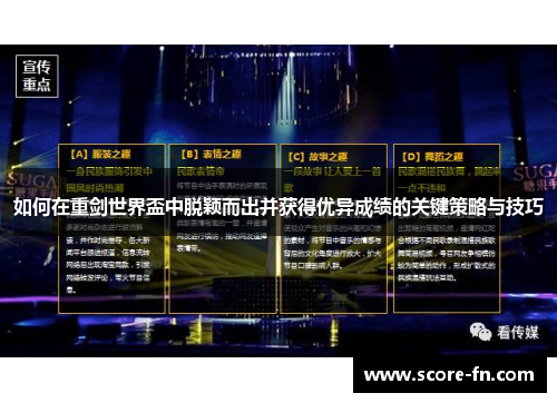 如何在重剑世界盃中脱颖而出并获得优异成绩的关键策略与技巧